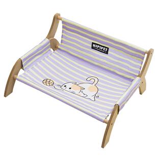 狗窝四季通用可拆洗小型犬夏季狗床泰迪比熊夏天用离地防潮行军床