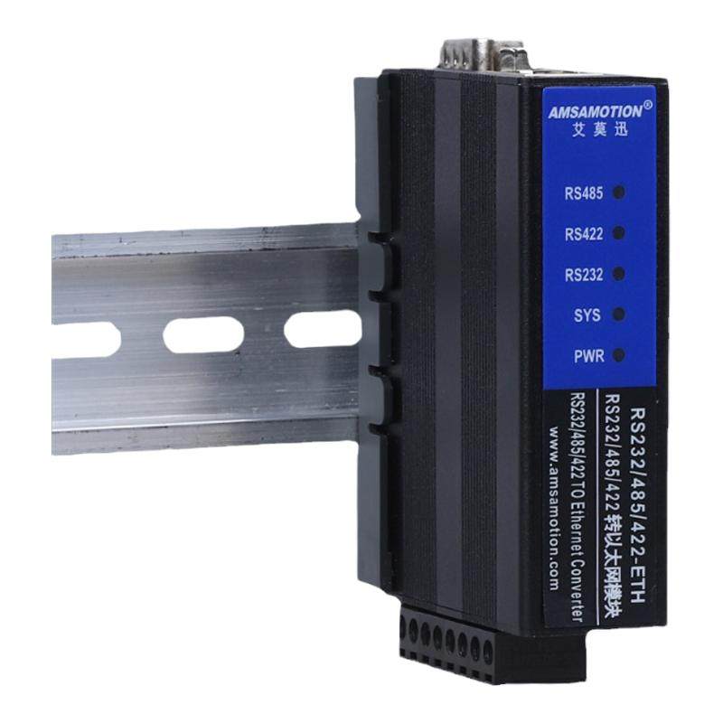 工业级无线串口服务器RS232/485/422-ETH转以太网modbus rtu转tcp