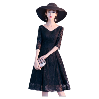 新款宴会气质名媛平时可穿晚礼服