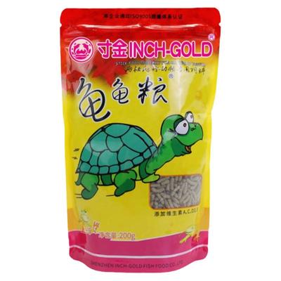 寸金龟粮通用型幼龟寸金饲料食巴西龟草龟食物专用龟食虾干小乌龟