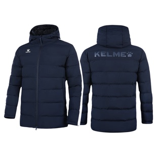 KELME卡尔美长款棉服儿童国家队冬训大衣体育生运动男非羽绒服