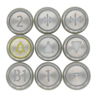 适用于通力电梯圆按钮KDS50/300上下警铃开关门内呼外呼现货特价