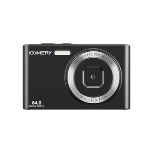 KOMERY学生入门级数码相机CCD同款高清4k旅游vlog双摄自拍卡片机