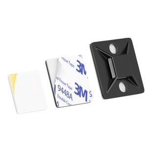 带胶自粘贴式扎带固定座吸盘电线收纳卡扣固定器配线夹理线器HS