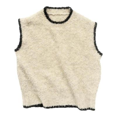 soilstone羊毛圆领宽松套头