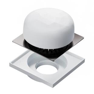 好黑碎发地漏整套10X10防堵塞防头发毛发卫生间下水道防臭过滤网