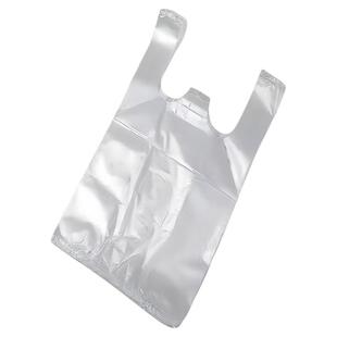 白色食品袋批发塑料袋一次性透明包装袋外卖打包袋方便袋背心袋子