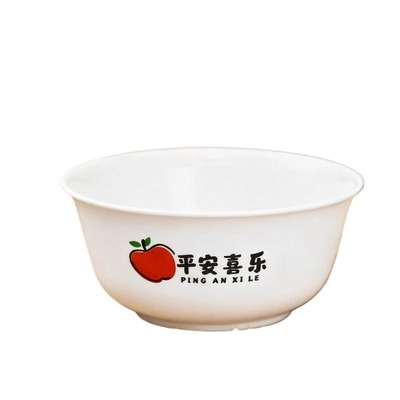 大号食品级稻壳一次性碗筷家用户外餐具可降解加厚加硬酒席耐高温