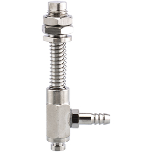 真空吸盘金具支架侧边进机械手配件工业气动元件环铜镀镍材质直售