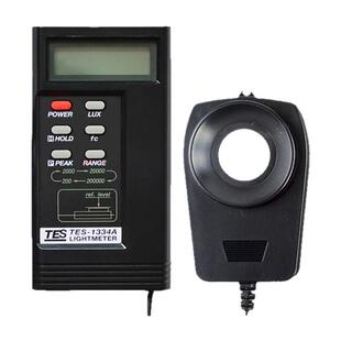 台湾泰仕TES-1330A光照度计测灯光亮度仪照度测试仪1332N/1334A