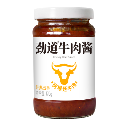 仲景劲道牛肉酱拌饭18%牛肉含量