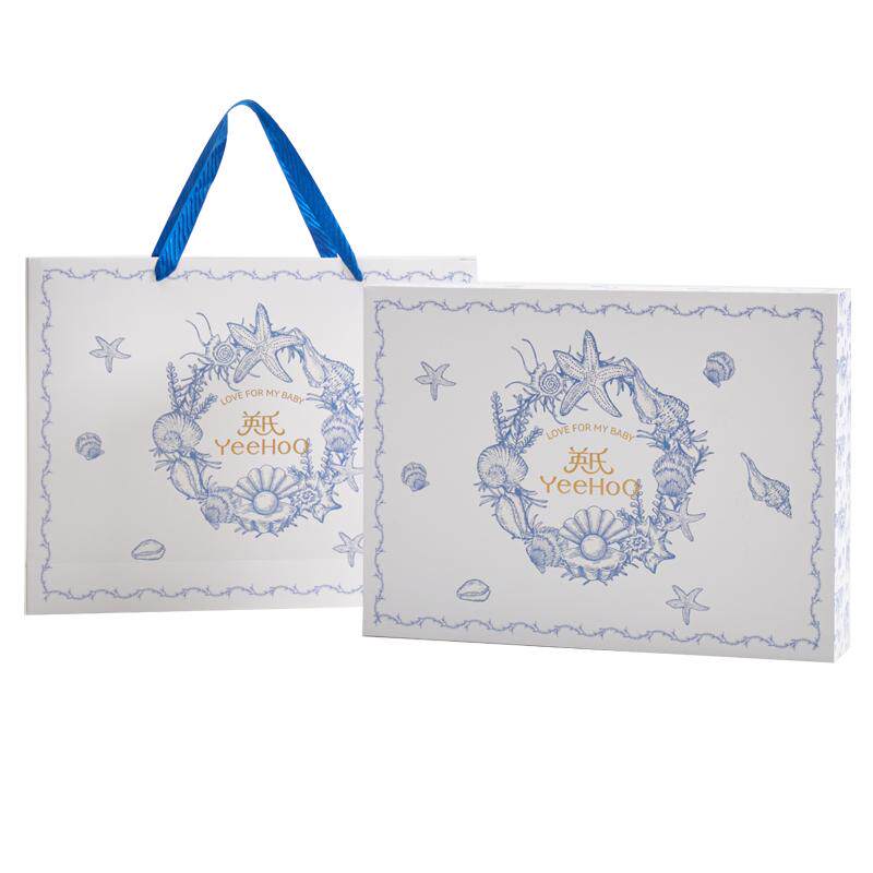 英氏新生儿礼盒婴儿用品满月见面礼婴儿衣服初生宝宝轻奢高档送礼