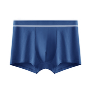 马克华菲男士桑蚕丝棉质平角内裤3条