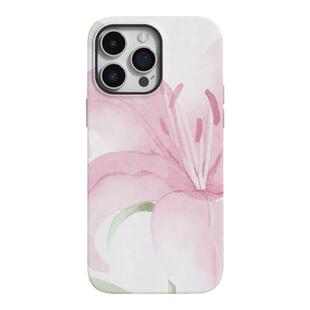 百事合意~浪漫百合花适用iPhone16/15pro手机壳华为mate60菲林畅享70硬OPPOr17苹果13vivos18软IQOO9一加ACE3