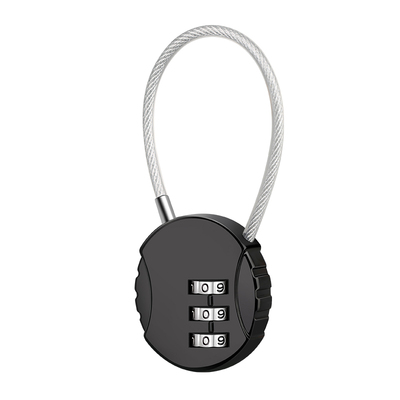 钢丝密码锁防盗柜子锁