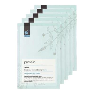 韩国直邮PRIMERA芙莉美娜活力莲花籽生命能量洁净修护面膜舒缓正