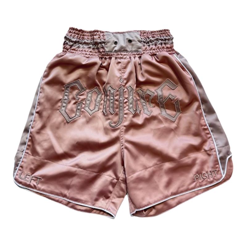 章自豪 Conjure字母刺绣运动休闲拳击短裤裤子高腰轻肤材质透气男