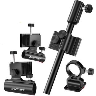 钓箱配件大全四件三件套通用炮台架双支架拉饵盘架灯架鱼护架伞架