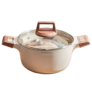 麦饭石汤锅家用2025新款砂锅电磁炉燃气灶通用炖锅专用沙锅汤煲小