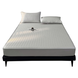 A类冰丝凉席床笠款夏季冰豆豆床罩全包床垫保护罩防尘罩床单床套