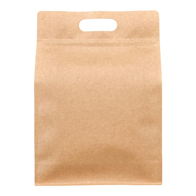 茶叶密封袋加厚牛皮纸自封袋红茶绿茶防潮铝箔袋散茶存茶包装袋子