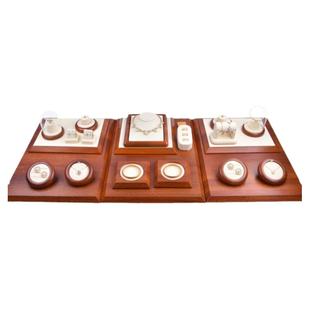 珠宝展示道具套装饰品陈列架项链耳钉戒指收纳首饰柜台陈列套组