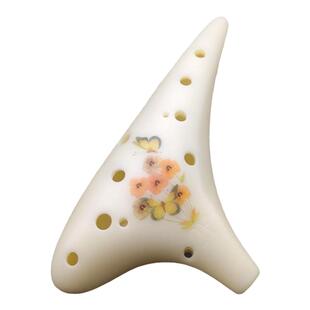 初学者儿童树脂12孔中音C调塑胶陶笛十二孔AC调塑料初学专业乐器