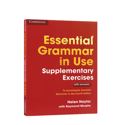 进口原版剑桥英语语法初级补充