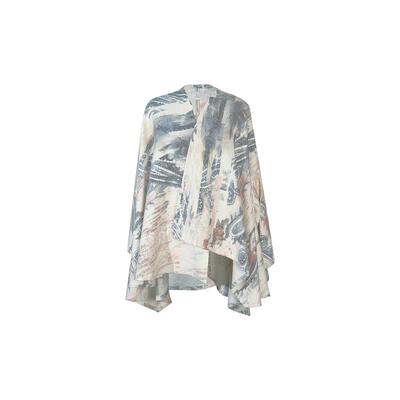 TU印花斗篷宽松开衫外套