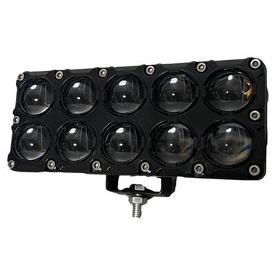 电动车led灯黄白双色摩托车改装外置射灯远近一体强光超亮铺路灯