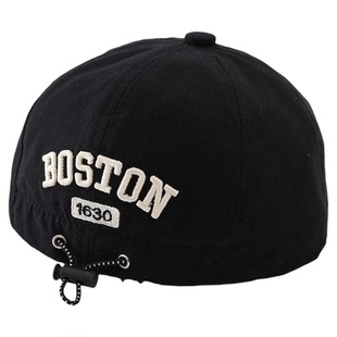 儿童帽子春秋薄款韩版字母贝雷帽男女宝宝遮阳防晒八角鸭舌帽夏季