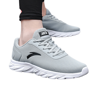 安踏网面透气运动鞋官网正品