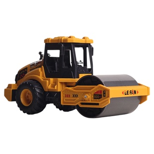 男孩压路机玩具车宝宝大号滚轮车推土机儿童工程车夯实土玩具模型