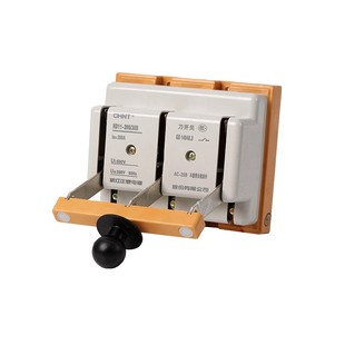 保护型开启式刀开关 HD11-400/48胶版 正泰正品 200/38玻板 100A