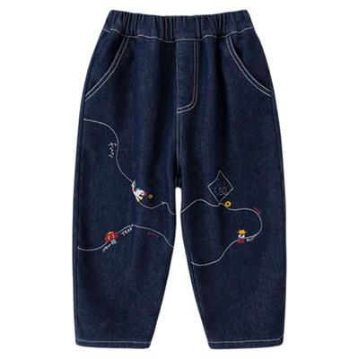 dudujia宝宝裤子冬季儿童牛仔裤