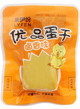 来伊份优品蛋干500g即食香滑鲜嫩