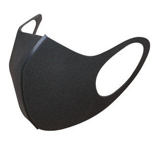 海绵口罩男女防尘透气春夏黑色女神时尚明星同款网红可清洗3d薄款