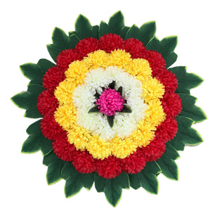 祭祀花清明花假花墓碑花摆件清明节上坟仿真花菊花摆放花束扫墓花