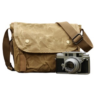 大象小站 蜂蜡帆布复古摄影包单肩相机包内胆收纳微单专业xhalf