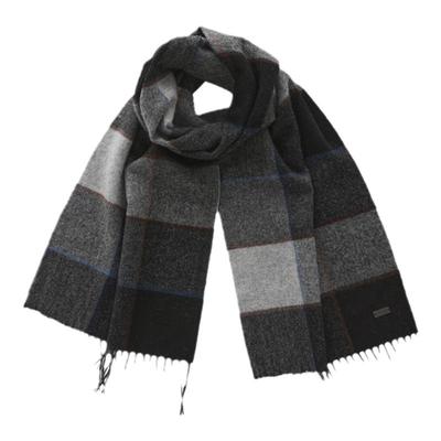 男士围巾100%羊毛秋冬季围脖