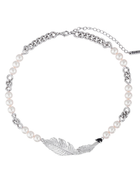 SUMIYAKI双层金属珍珠项链