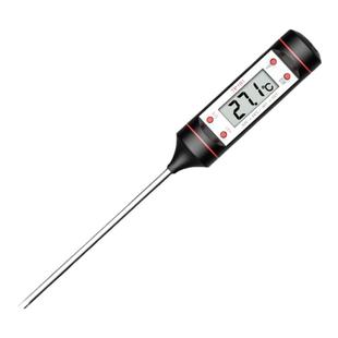 食品温度计商用电子数显工业烘焙厨房探针式高精度水温油温测量计