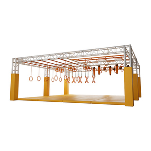 忍者障碍赛道综合体能训练架体适能忍者赛道斯巴达比赛健身体能馆