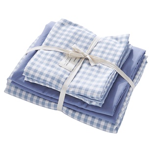 简约风四件套春季床上用品床单被套夏季2学生3宿舍单人床品三件套