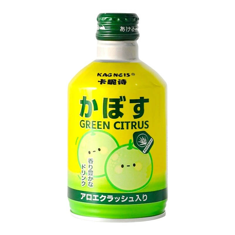 日本进口kagneis卡昵诗青柑橘汁果汁夏季网红饮品饮汁饮料