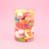 Wholesale of bulk gummy candies, mixed flavors of fruits, fruit juices, gummy candies, sour granulated sugar fruits, caterpillar bears, children's snacks thumbnail 5