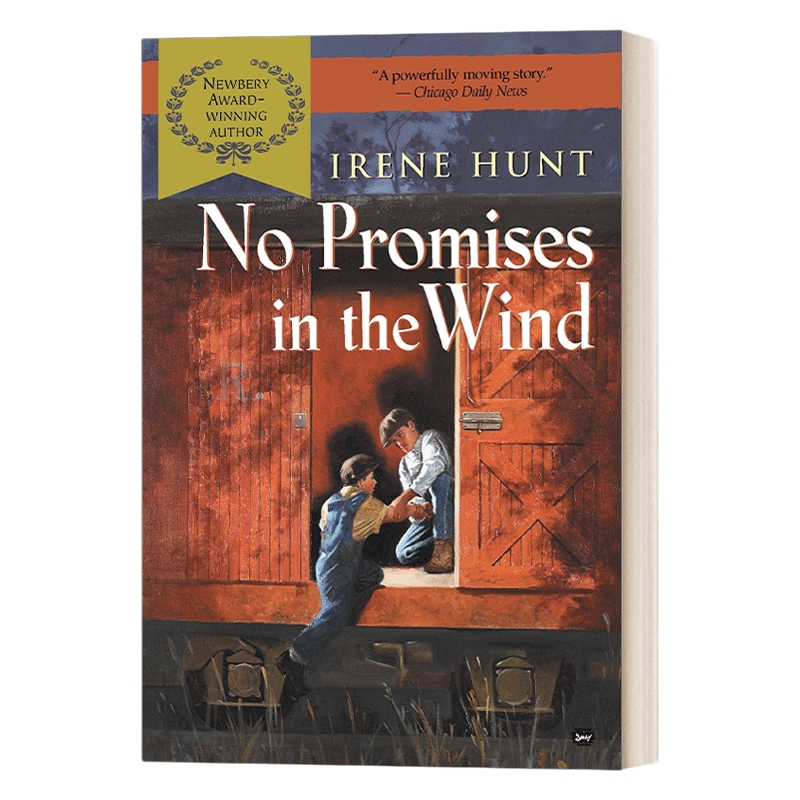 风中的诺言 英文原版小说 No Promises in the Wind 纽伯瑞获奖作家Irene Hunt 青少年小说 英文版 进口英语原版书籍