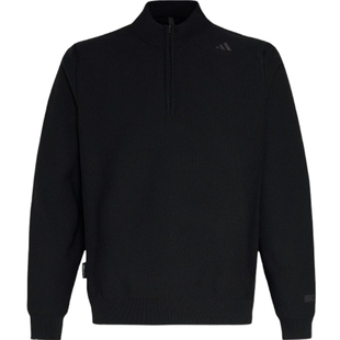 滔搏adidas阿迪达斯男子半拉链运动休闲套头衫卫衣KE4077