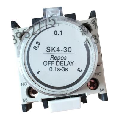 空气延时头德力西接触器家用辅助