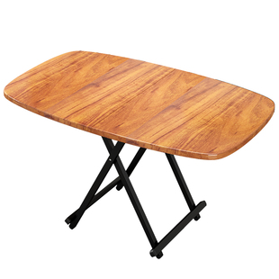 桌子折叠餐桌家用长方形简易吃饭桌户外便携摆摊桌椅组合小户型桌